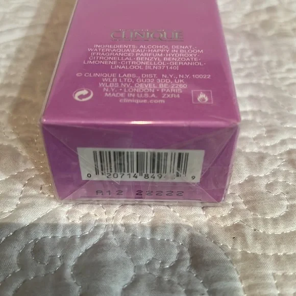 Clinique Happy In Bloom perfume spray, new - Picture 7 of 7